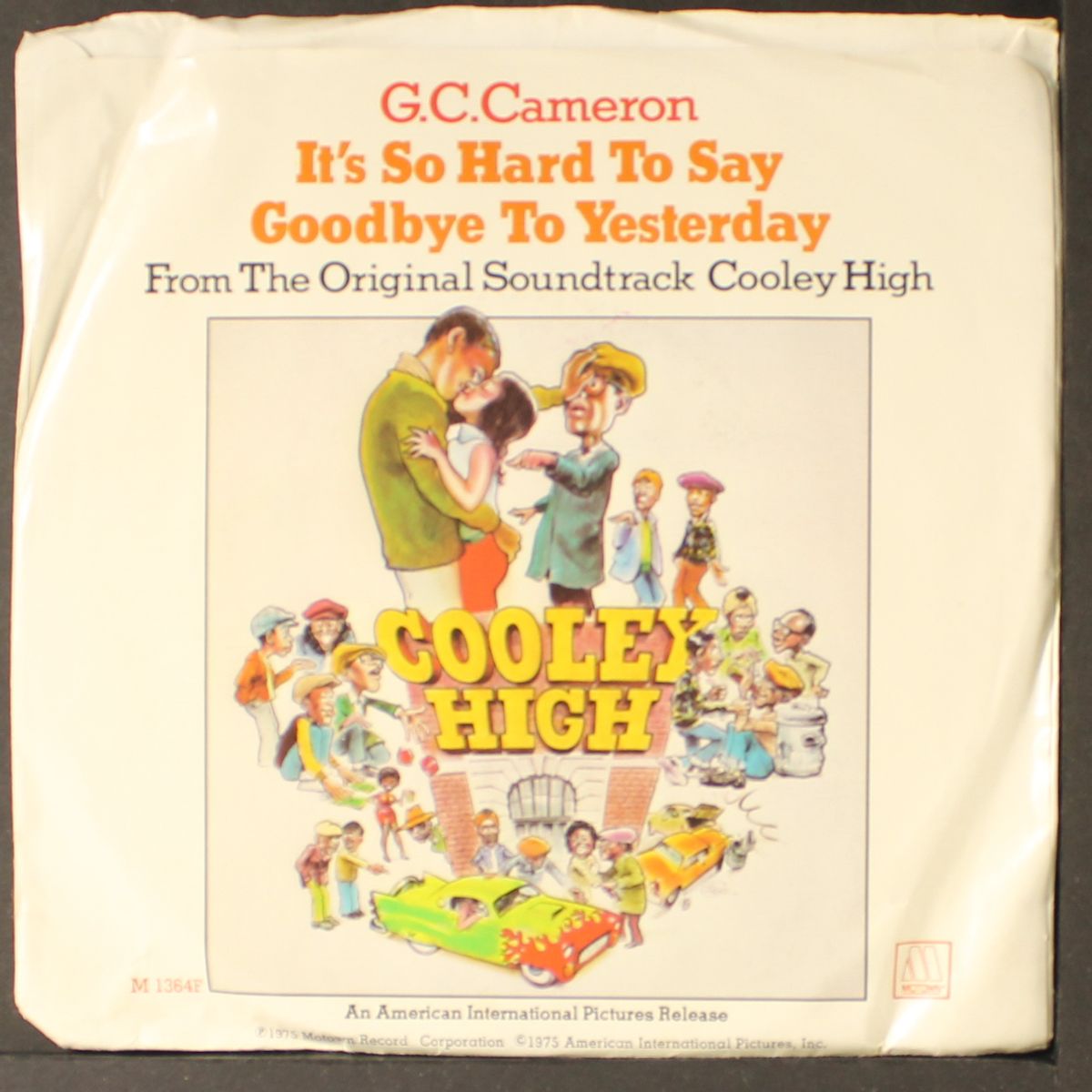 it's so hard to say goodbye to yesterday by G.C. CAMERON