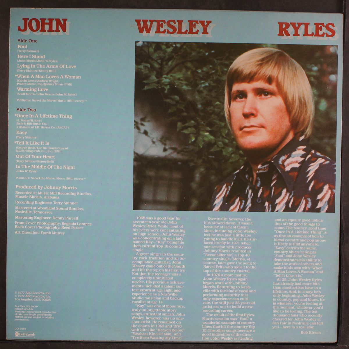 john wesley ryles by JOHN WESLEY RYLES