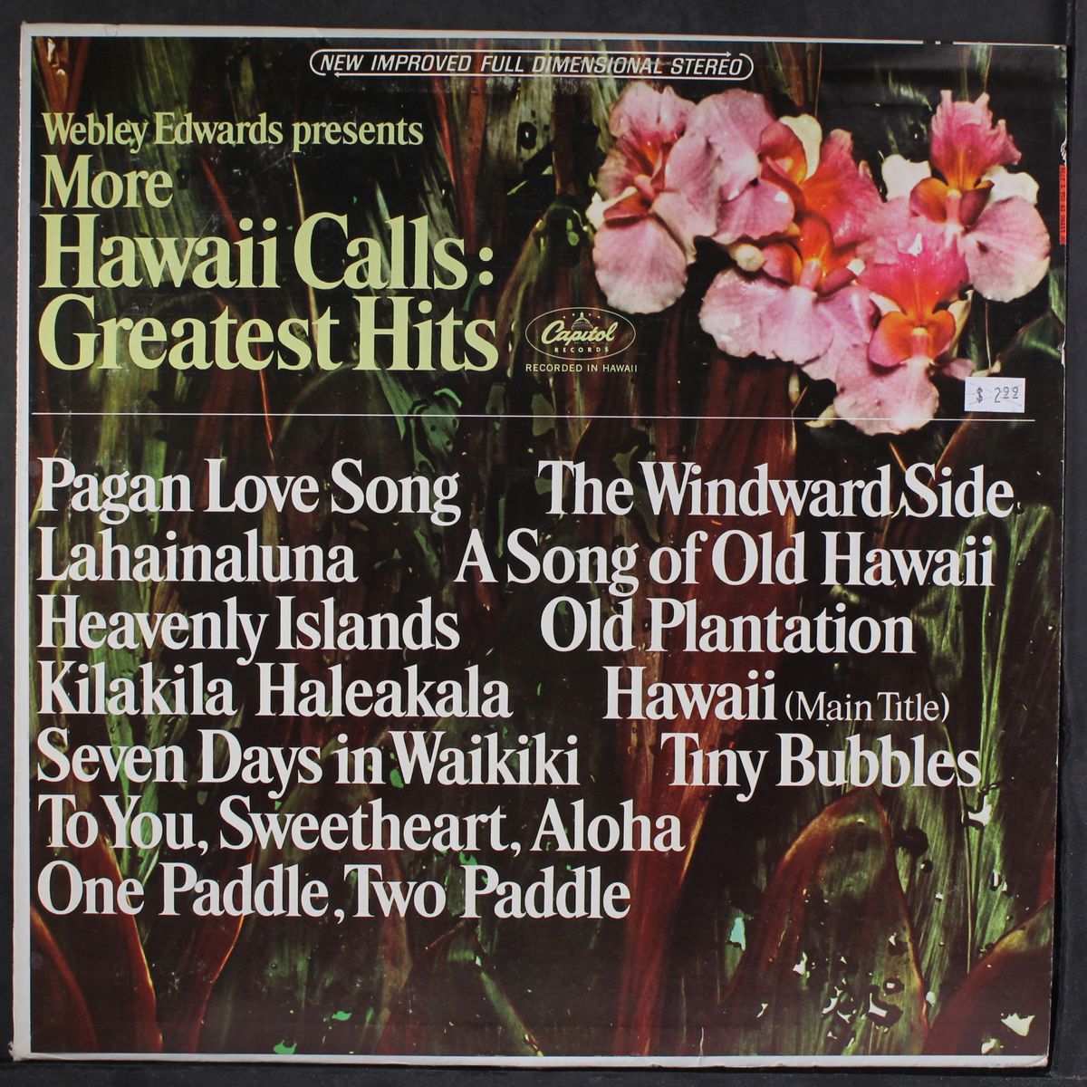 more hawaii calls: greatest hits by WEBLEY EDWARDS