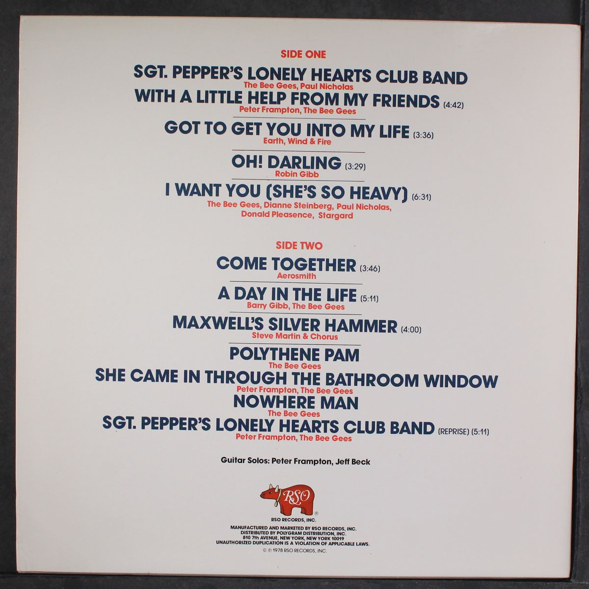 sgt. pepper's lonely hearts club band by SOUNDTRACK