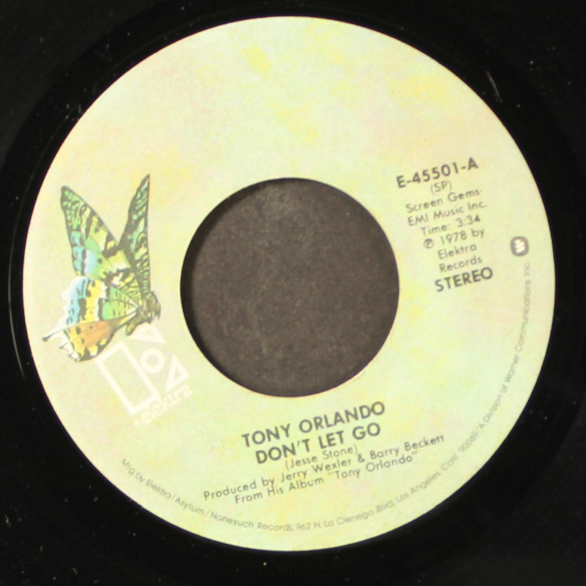don't let go / bring it on home to me by TONY ORLANDO