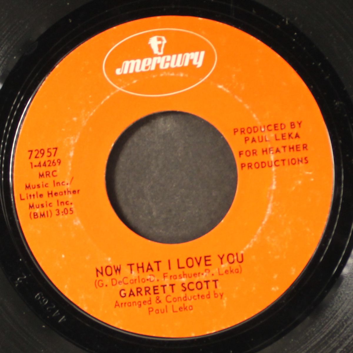 sweet laura lee / now that i love you by GARRETT SCOTT