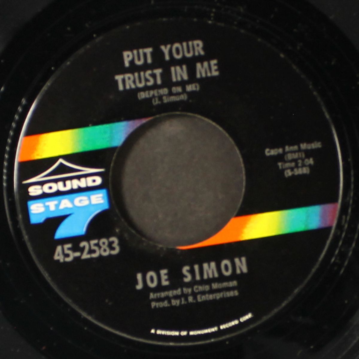 put your trust in me / just a dream by JOE SIMON