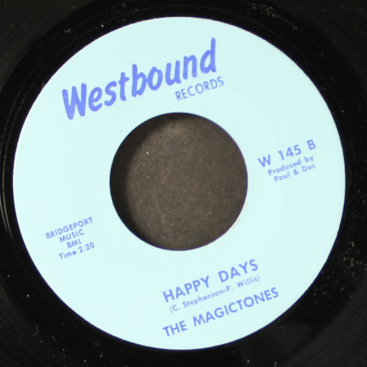 trying real hard (to make the grade) / happy days by MAGICTONES
