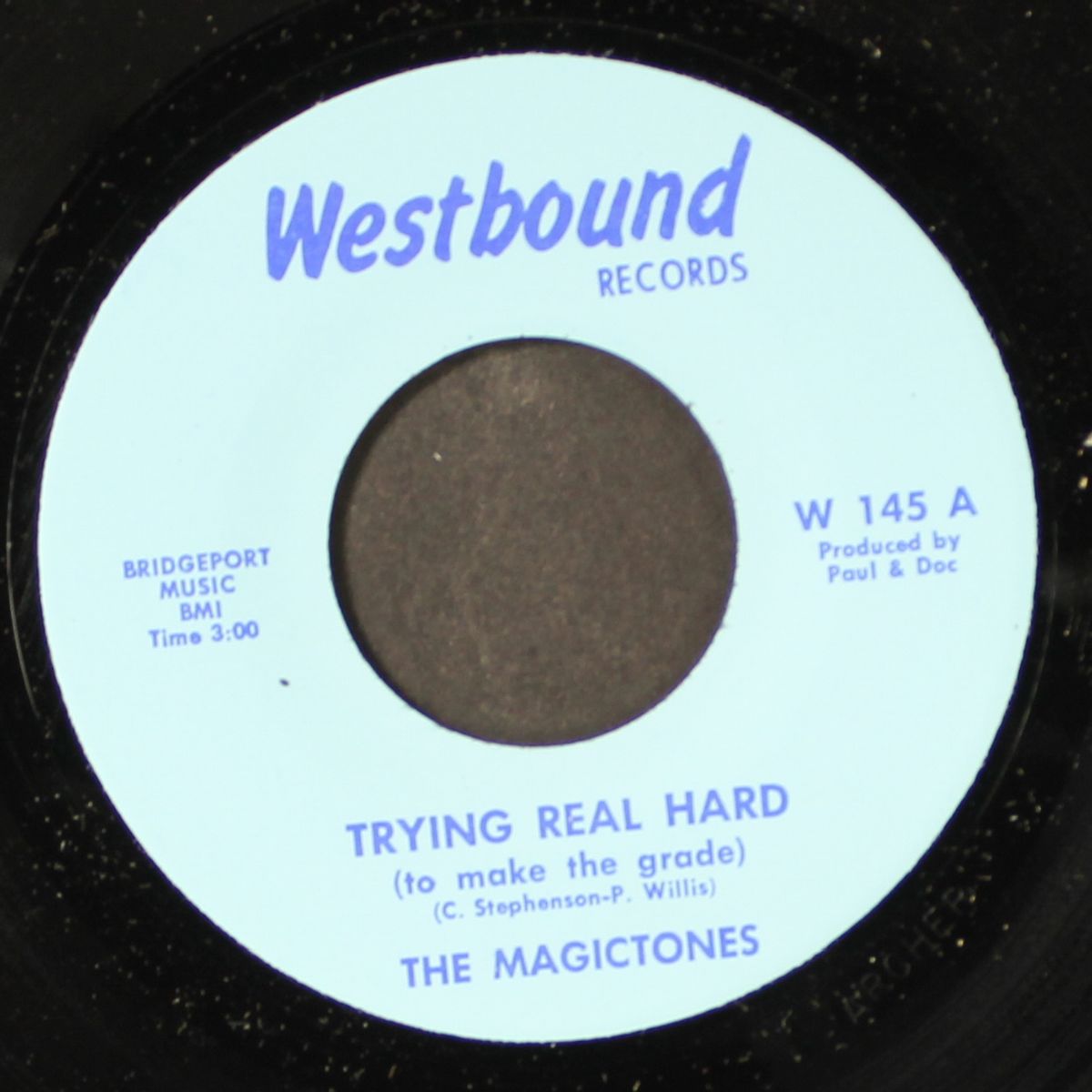 trying real hard (to make the grade) / happy days by MAGICTONES