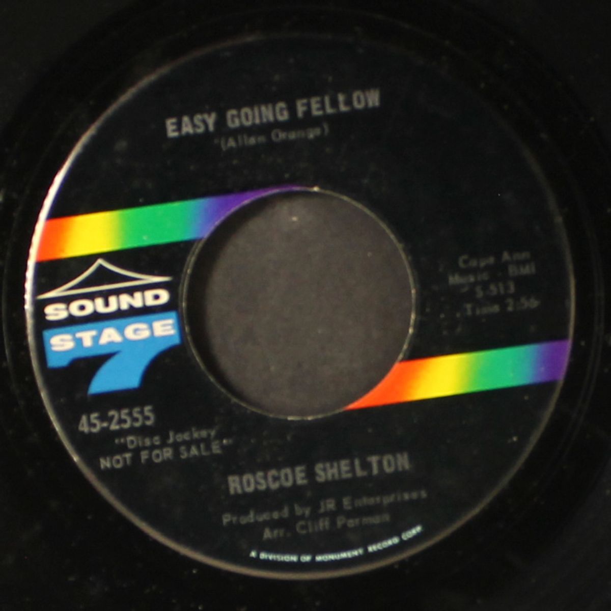 easy going fellow / roll with the punch by ROSCOE SHELTON