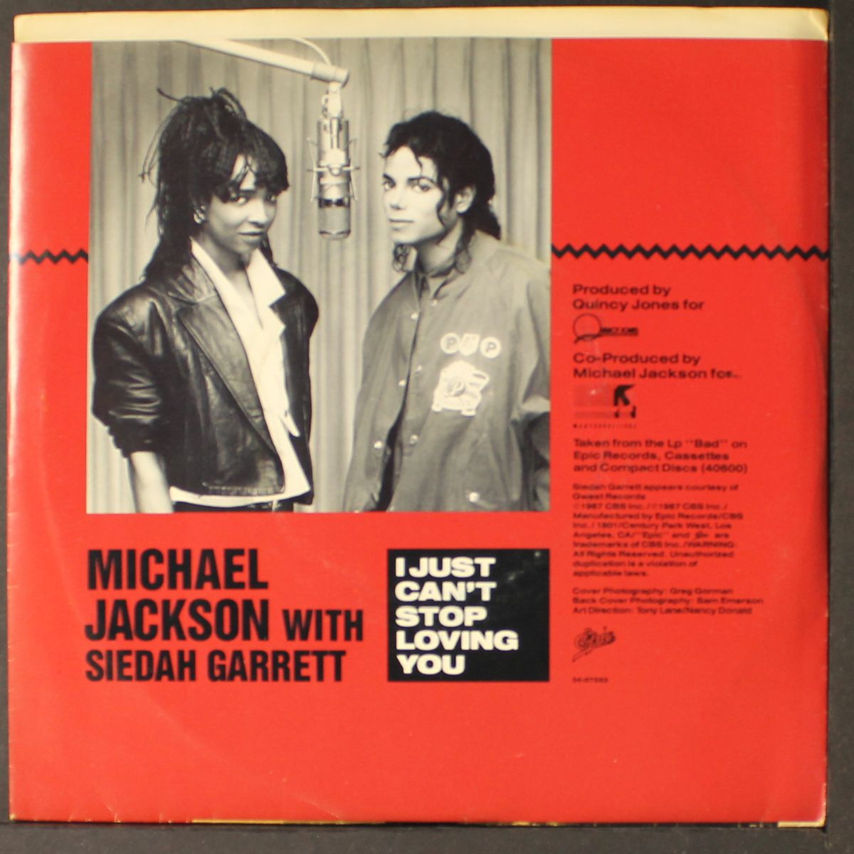 i just can't stop loving you / baby be mine by MICHAEL JACKSON