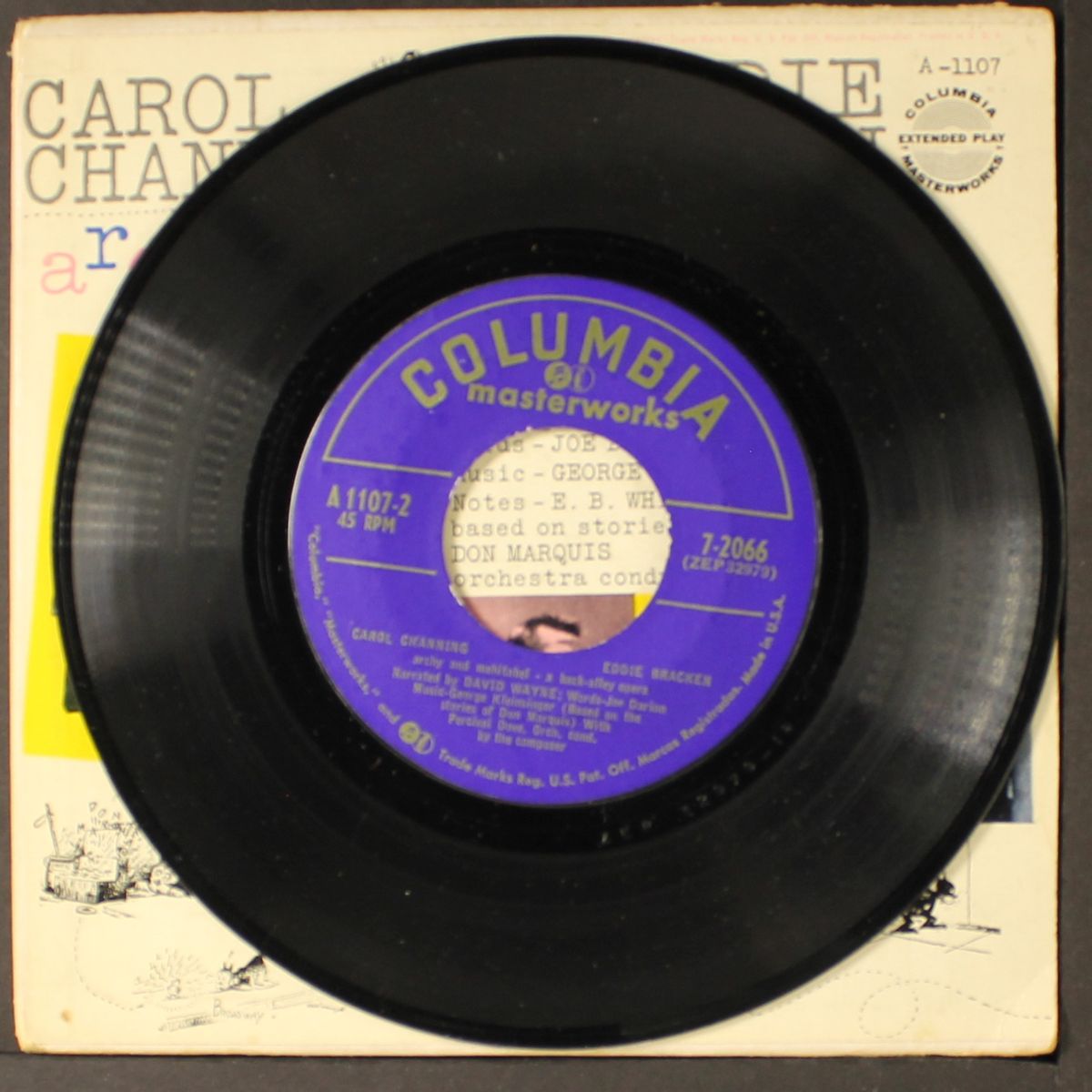 archy & mehitabel by CAROL CHANNING & EDDIE BRACKEN