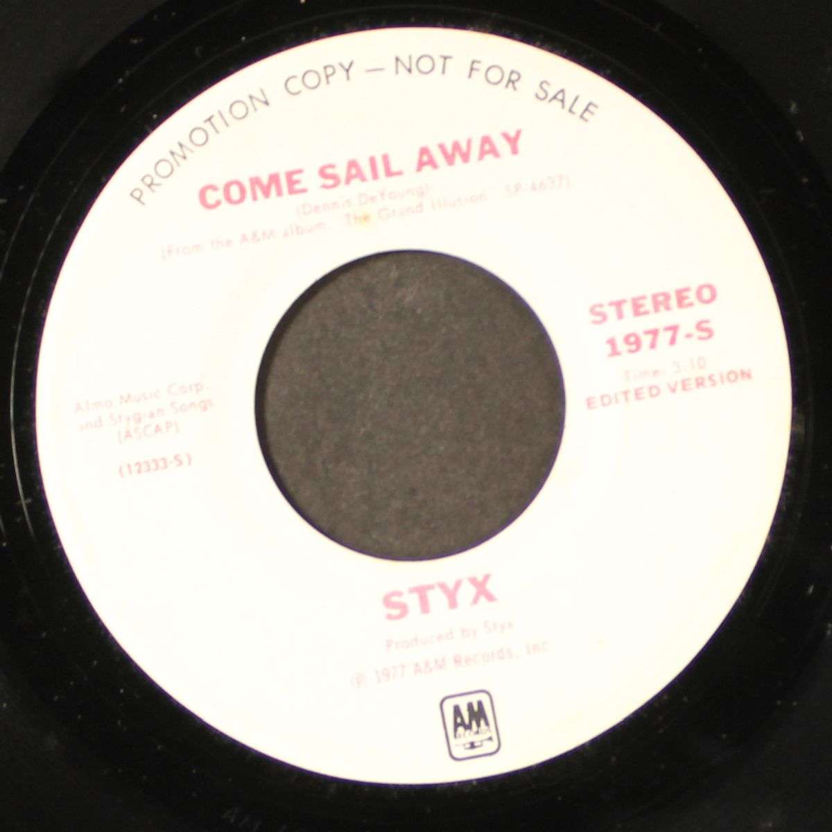 come sail away / mono by STYX