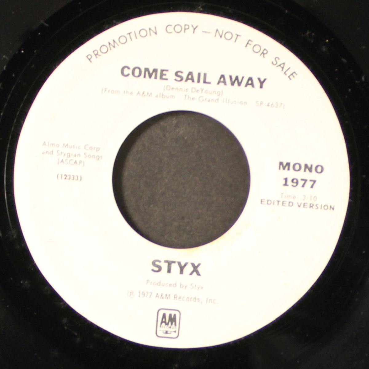 come sail away / mono by STYX