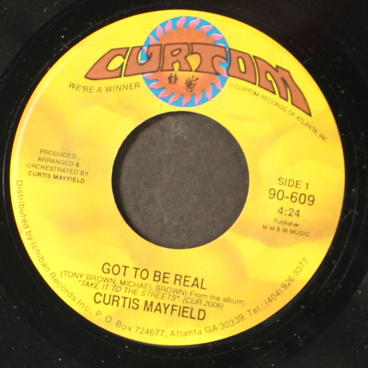 got to be real / on and on by CURTIS MAYFIELD