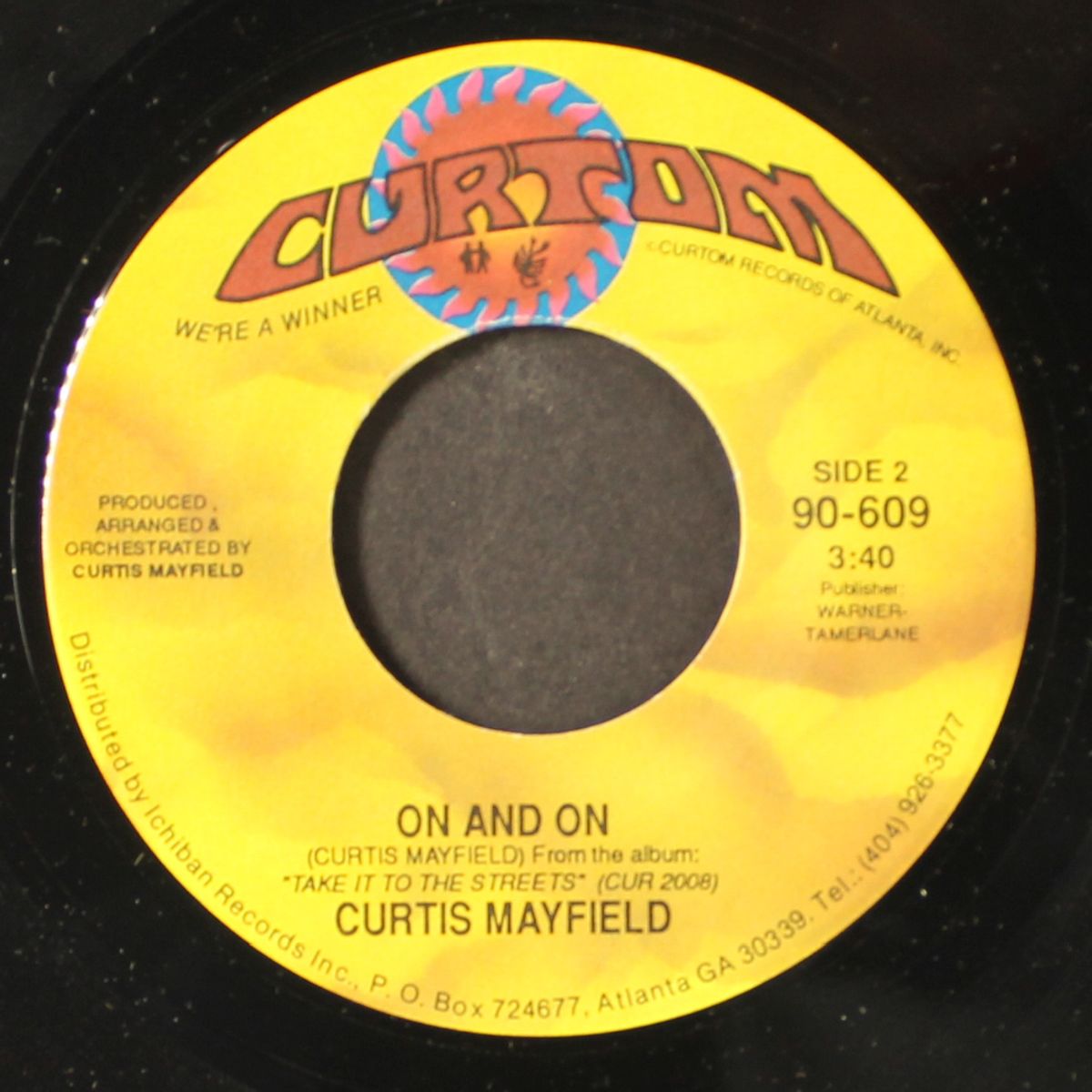 got to be real / on and on by CURTIS MAYFIELD