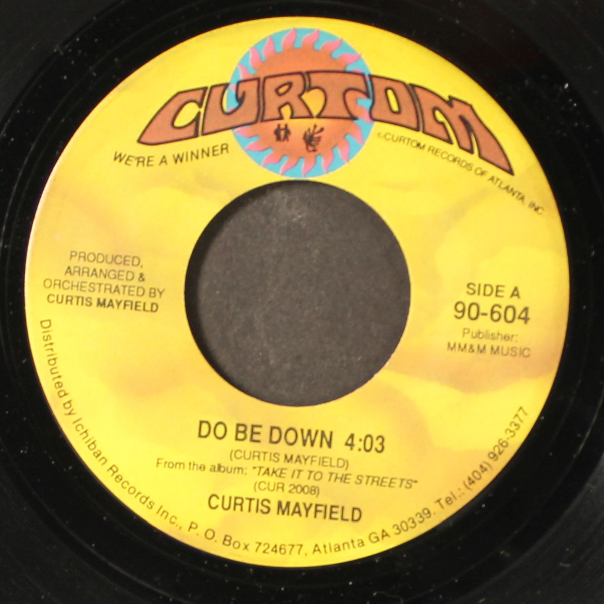 do be down / got to be real by CURTIS MAYFIELD