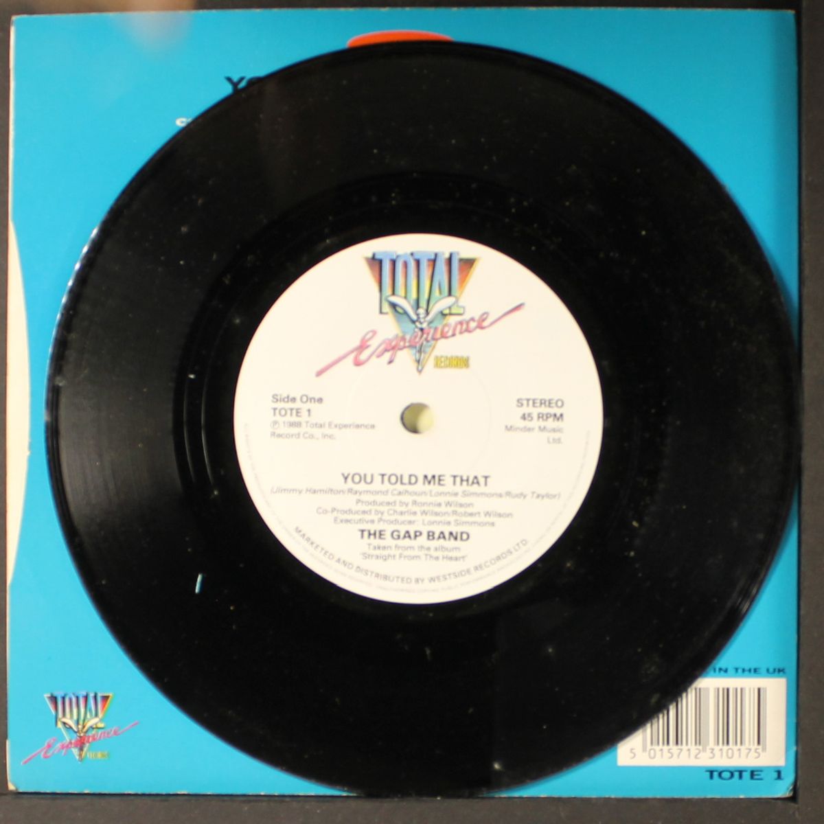 you told me that / i will never leave you by GAP BAND