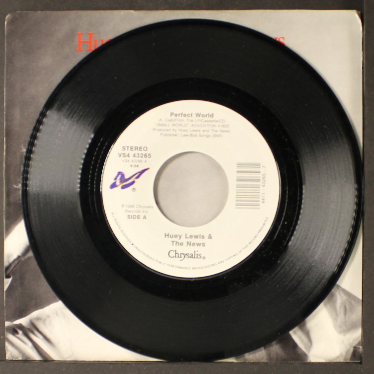 perfect worl / slammin' by HUEY LEWIS & THE NEWS