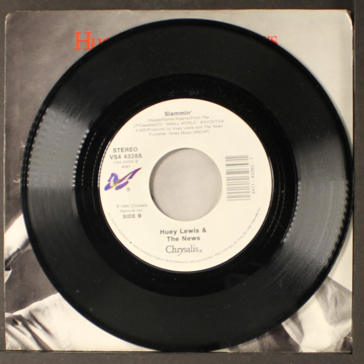 perfect worl / slammin' by HUEY LEWIS & THE NEWS