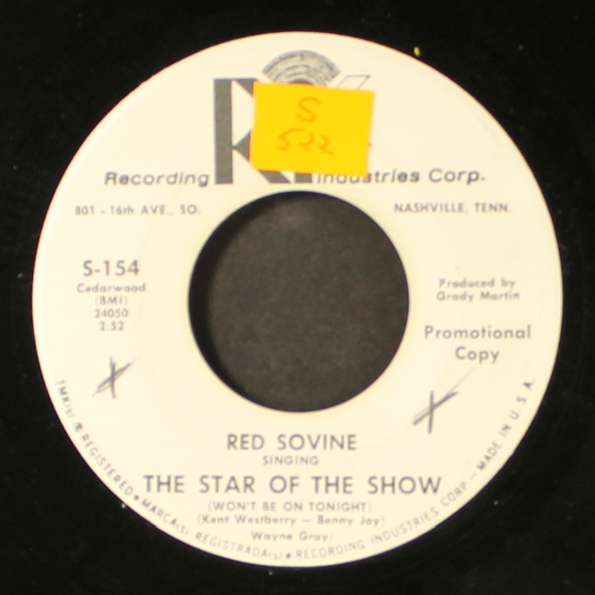 the star of the show by RED SOVINE