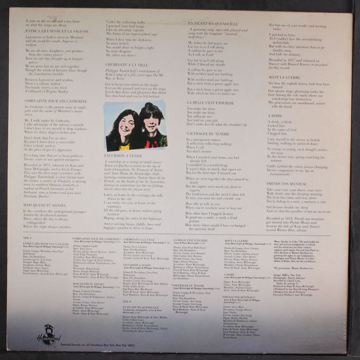 french record by KATE & ANNA MCGARRIGLE