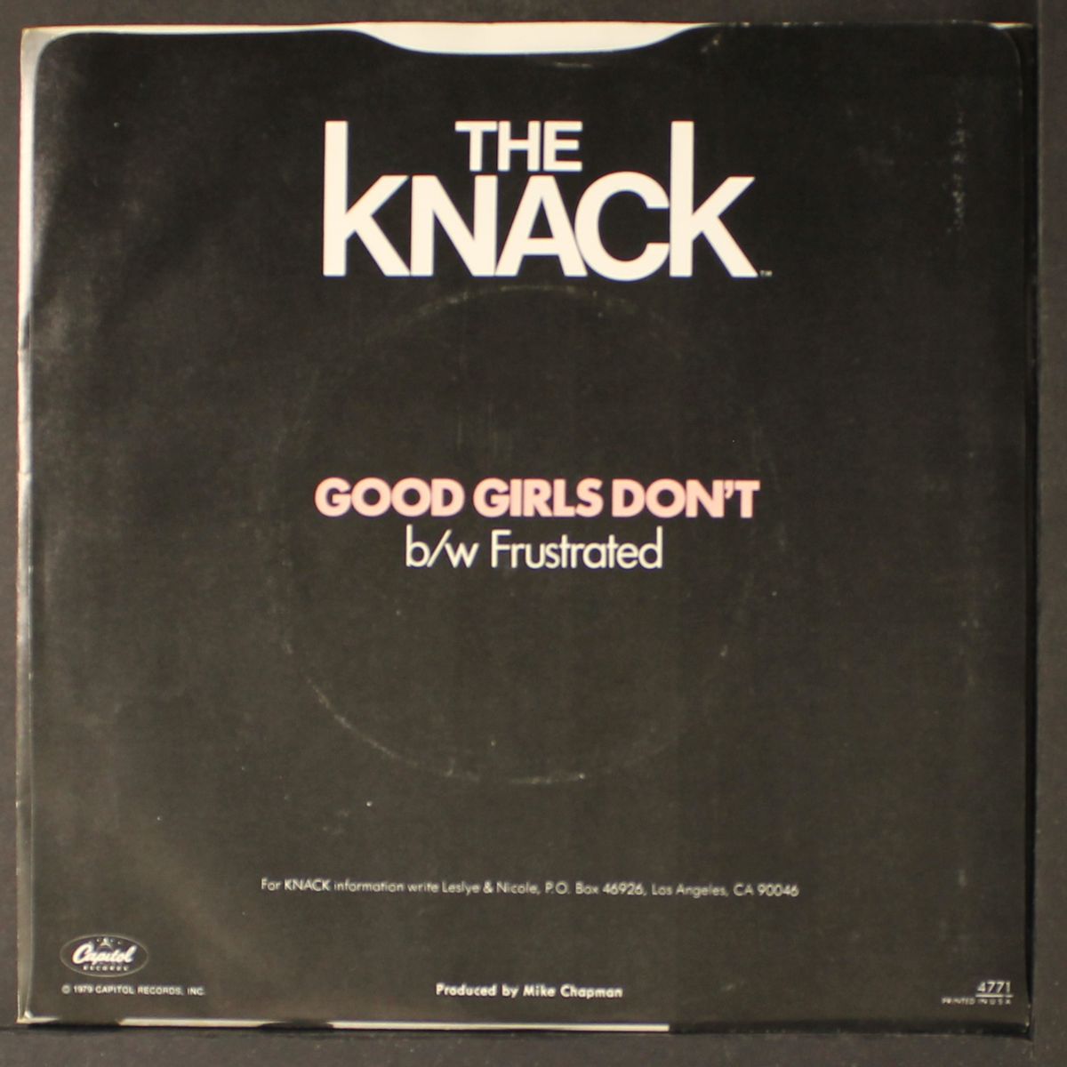 good girls don't / frustrated by KNACK