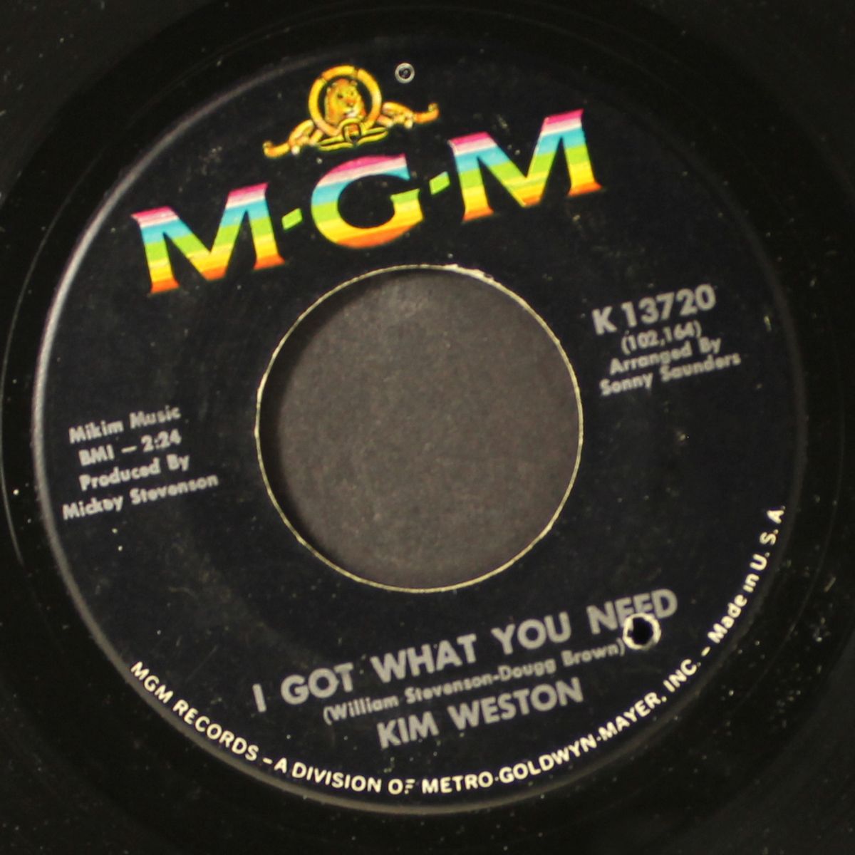i got what you need / someone like you by KIM WESTON
