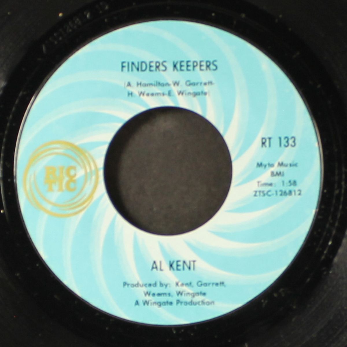 finders keepers / ooh! pretty lady by AL KENT
