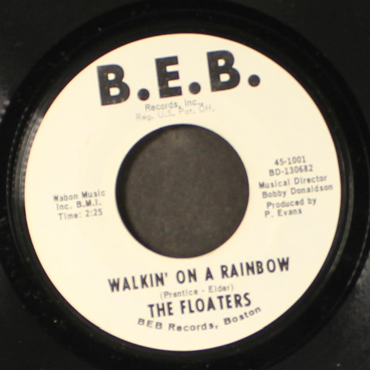 walkin' on a rainbow / cindy lou by FLOATERS