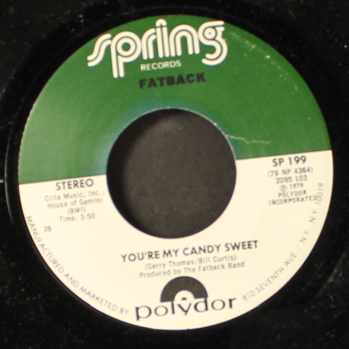 king tim iii (personality jock) / you're my candy sweet by FATBACK