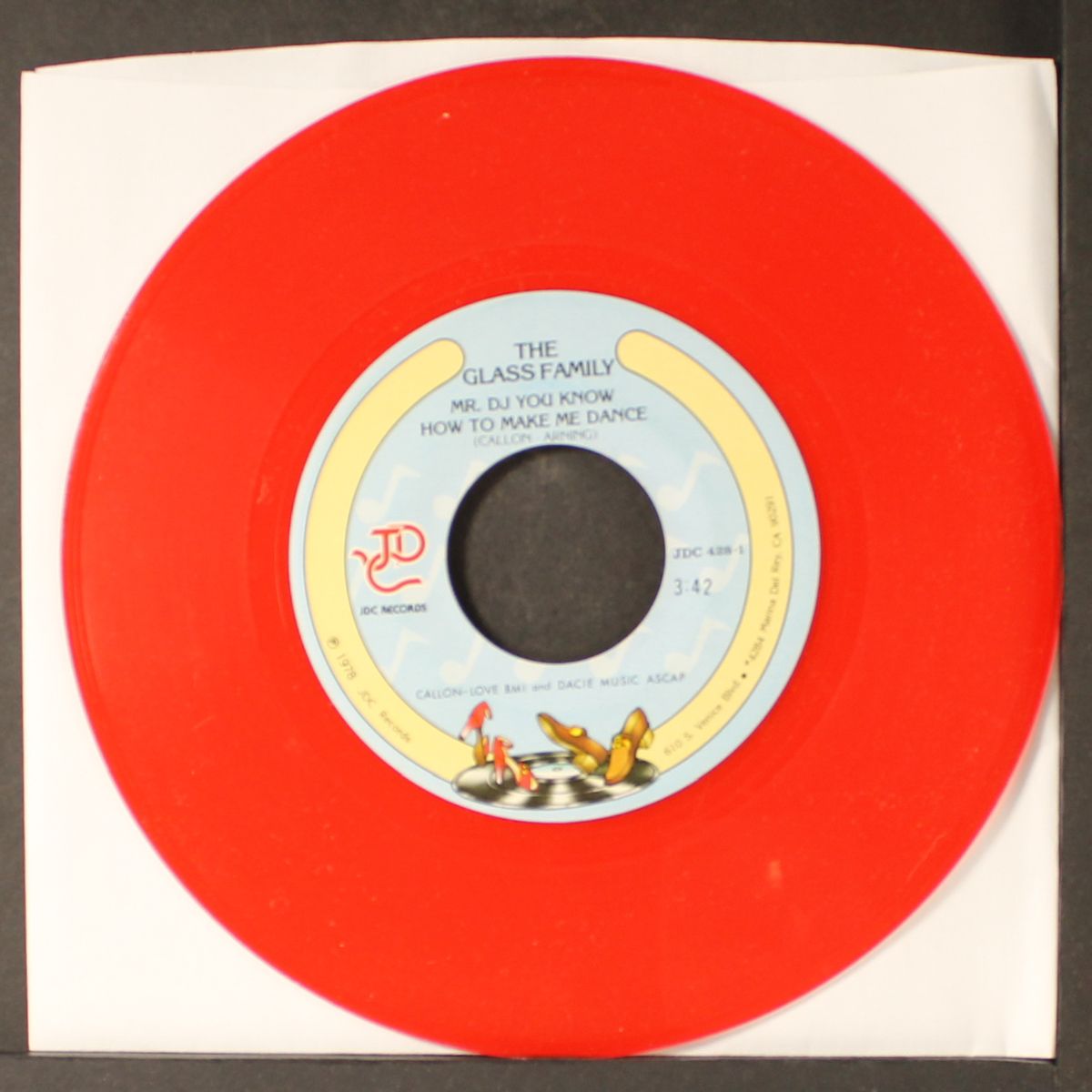 mr. dj you know how to make me dance by GLASS FAMILY