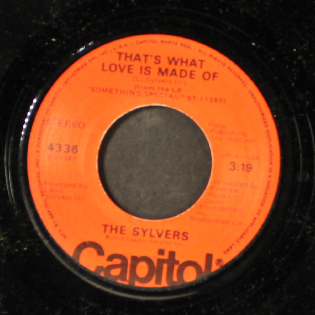 hot line / that's what love is made of by SYLVERS