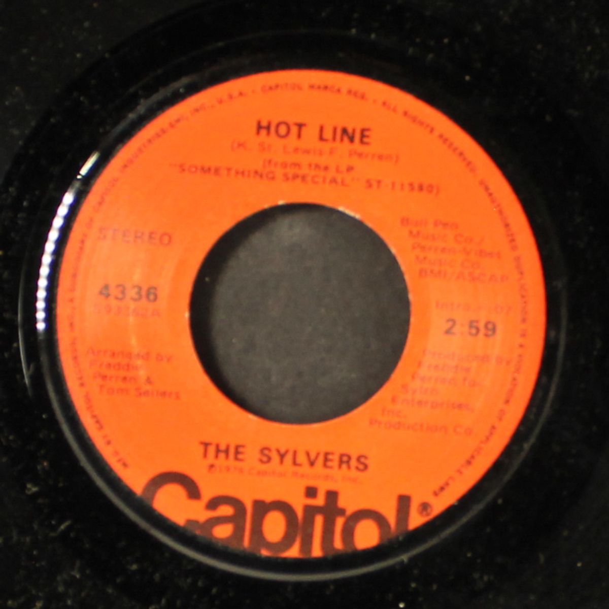 hot line / that's what love is made of by SYLVERS