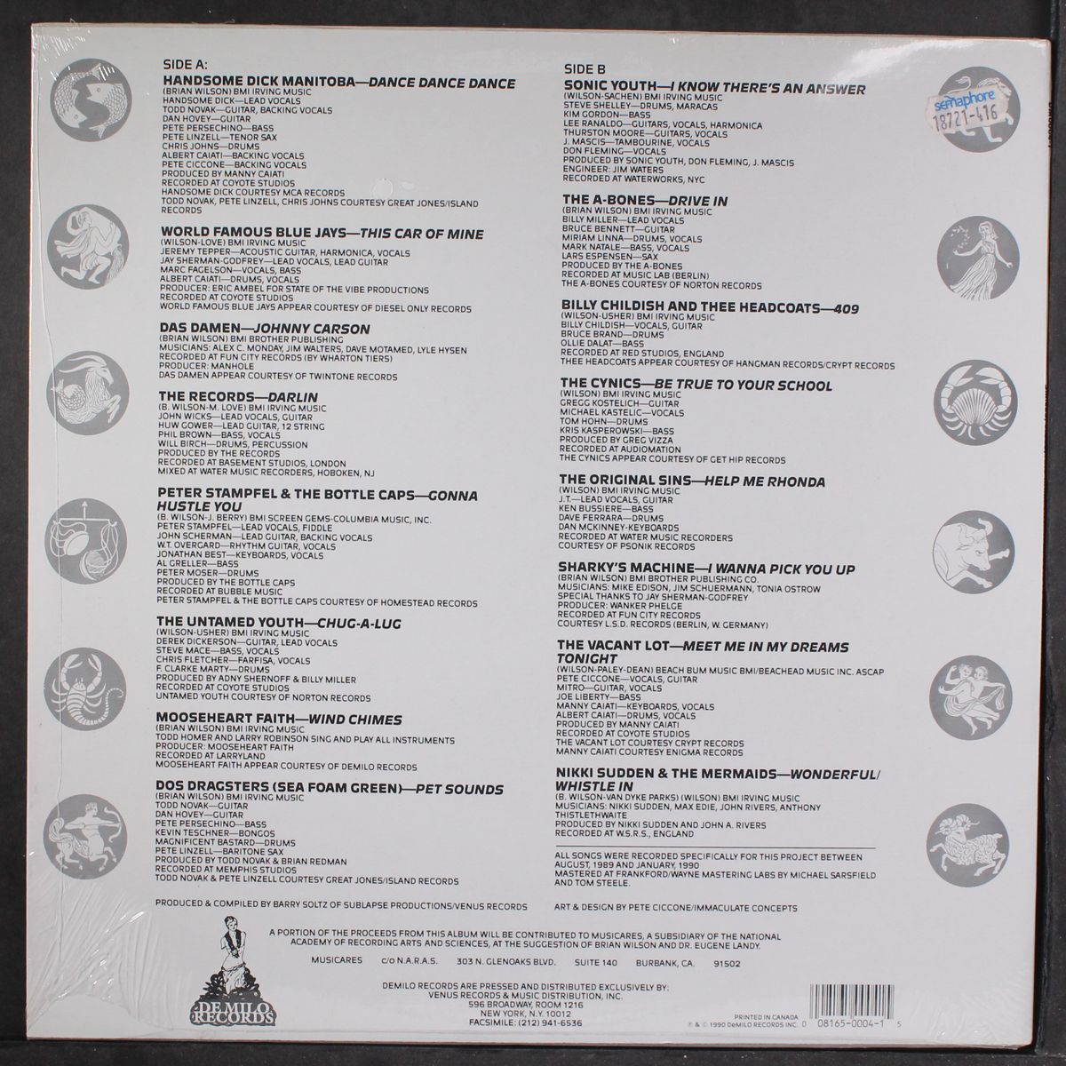 smiles, vibes & harmony - a tribute to brian wilson by VARIOUS