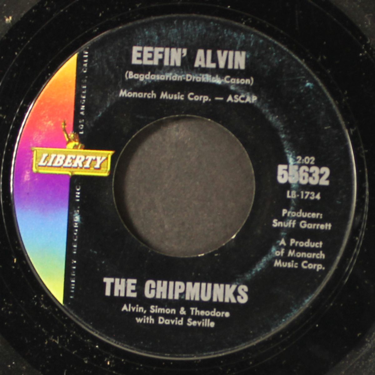 eefin' alvin / flip side by CHIPMUNKS