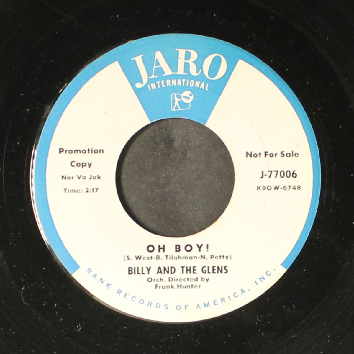 i believe in you / oh boy! by BILLY & GLENS