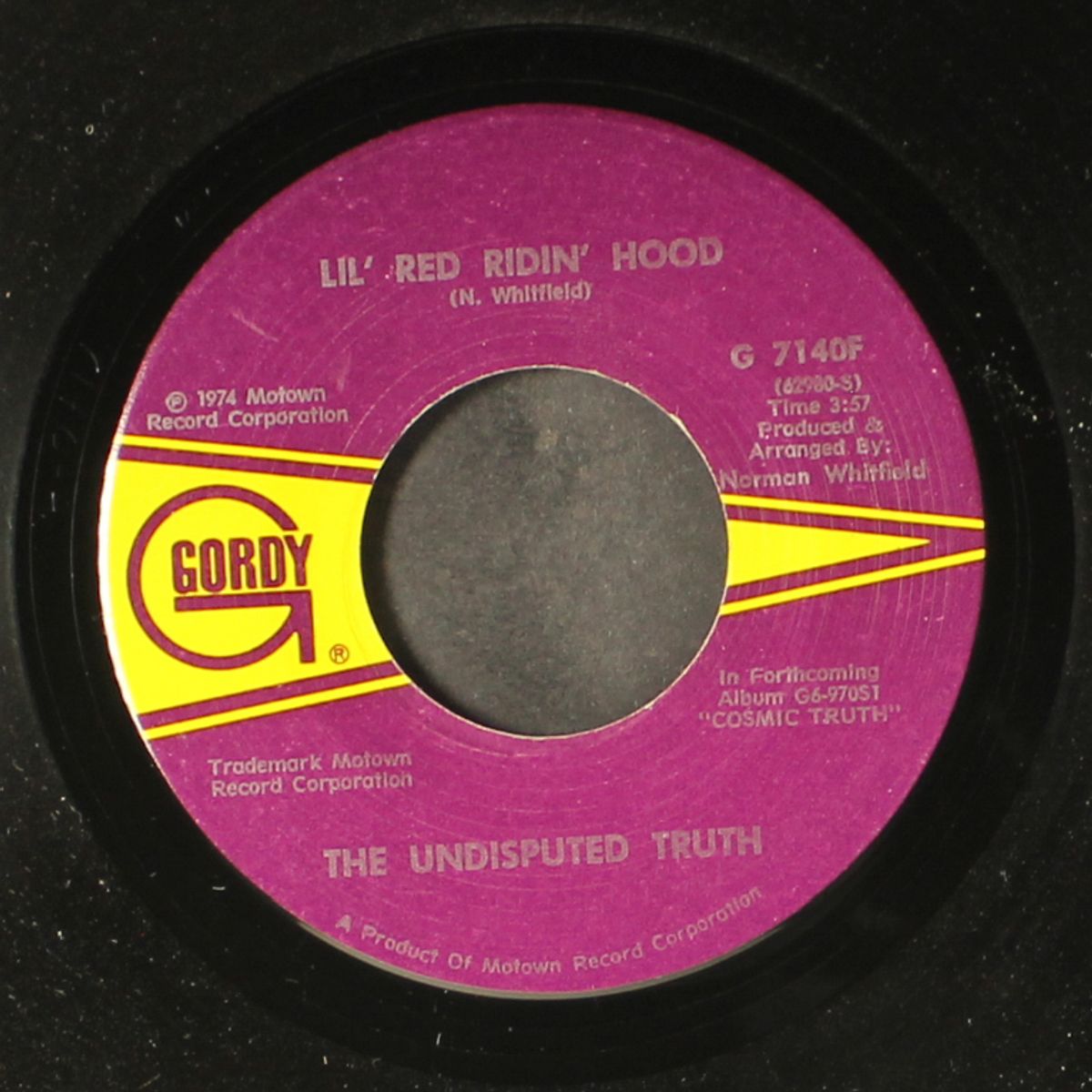 lil' red ridin' hood / big john is my name by UNDISPUTED TRUTH