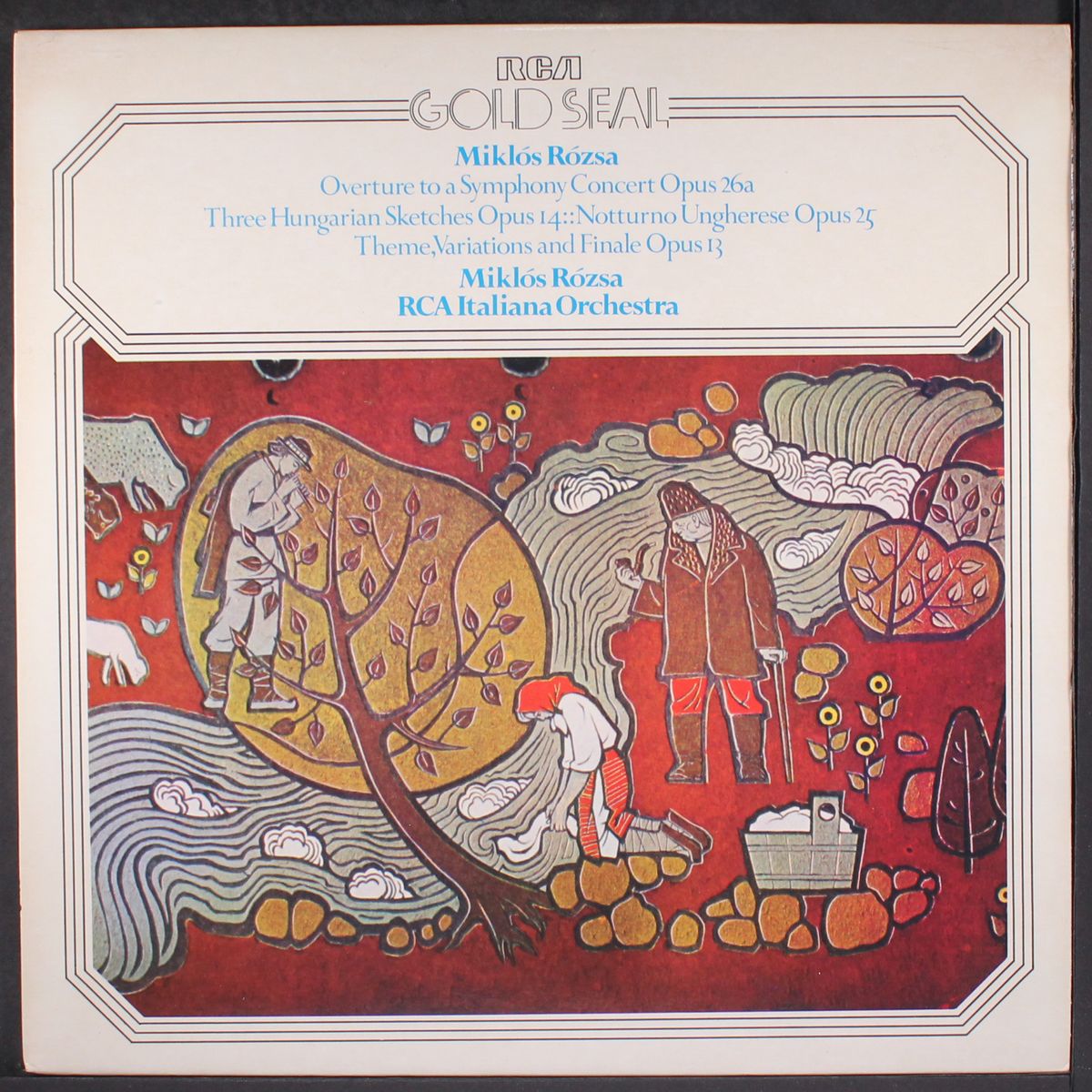 overture to a symphony concert by MIKLOS ROZSA