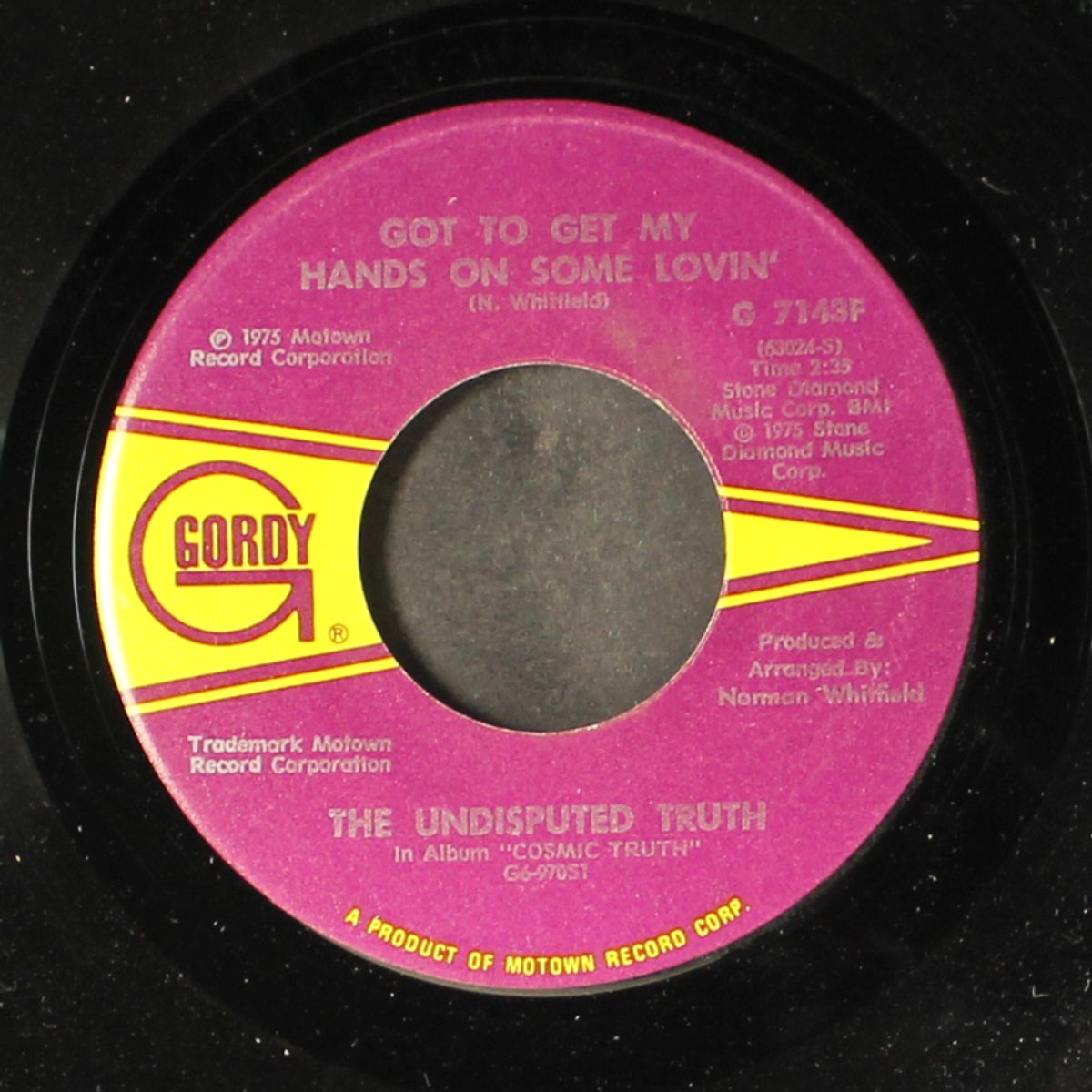 ufo's / got to get my hands on some lovin by UNDISPUTED TRUTH