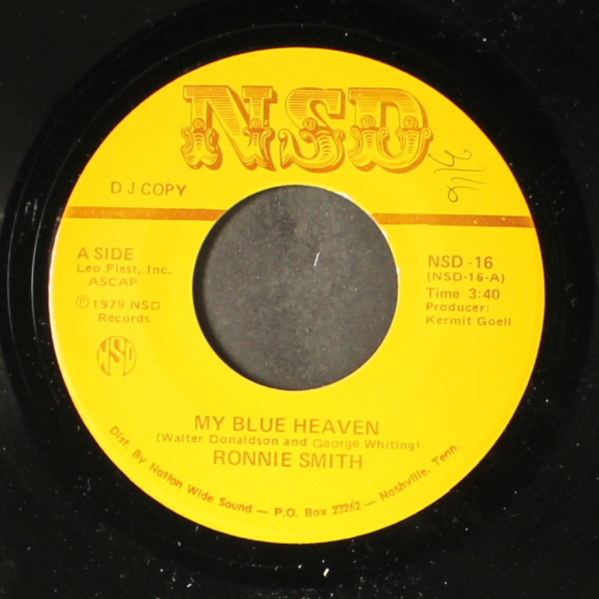 my blue heaven / have you hugged your kids today by RONNIE SMITH