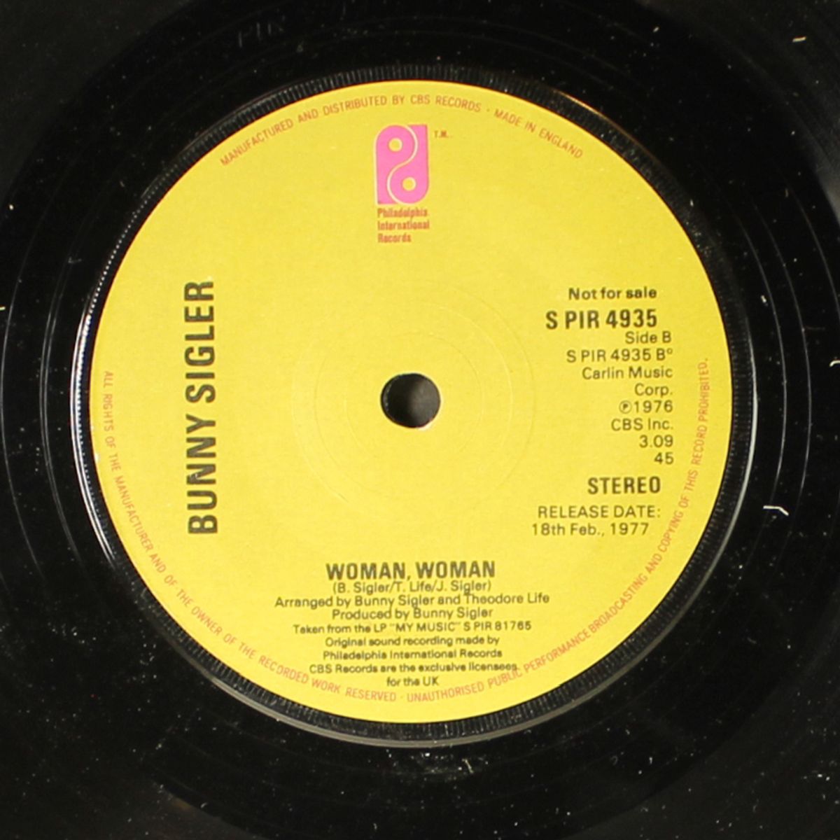 can't believe that you love me / woman, woman by BUNNY SIGLER