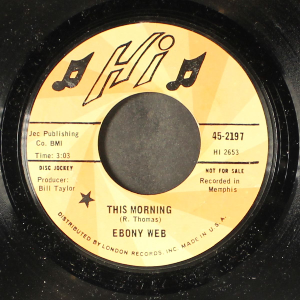 this morning / find yourself by EBONY WEB