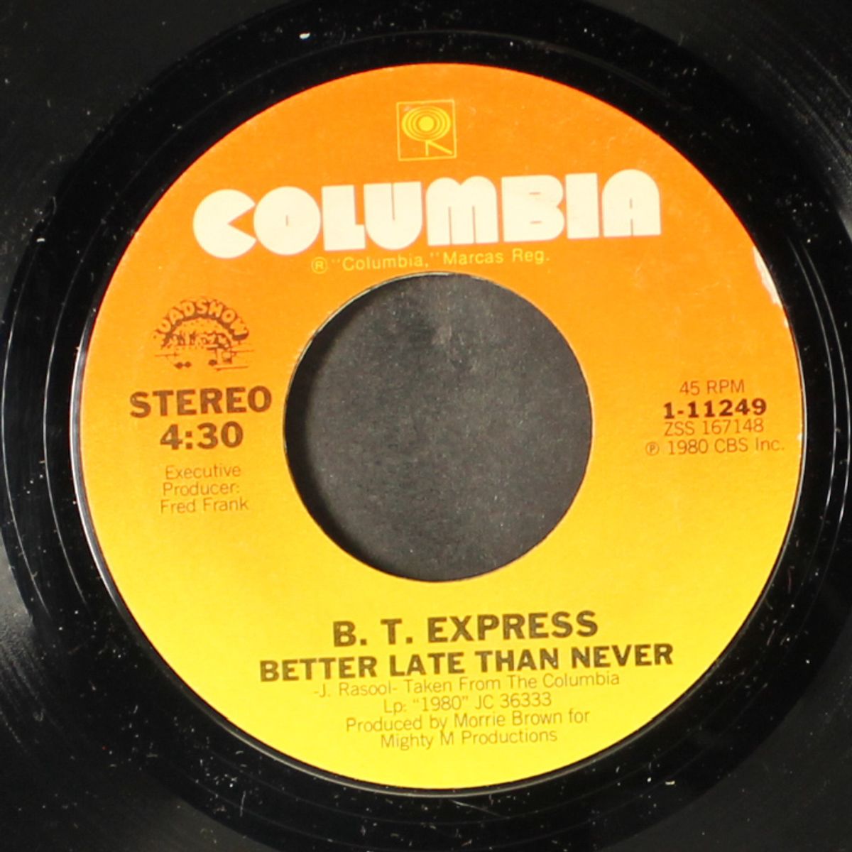 give up the funk / better late than never by B.T. EXPRESS