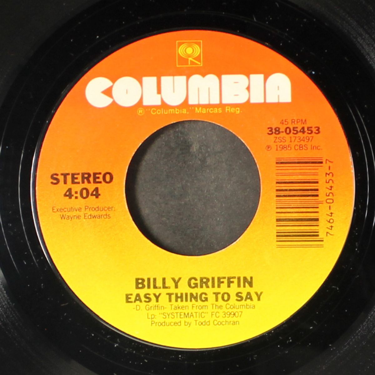 if i ever lose this heaven / easy thing to say by BILLY GRIFFIN