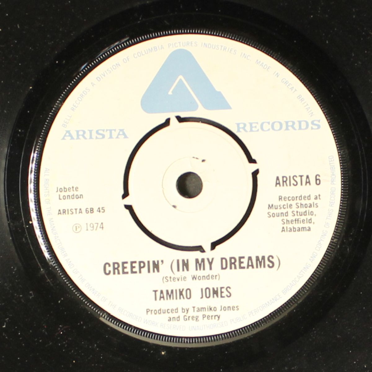 creepin' / touch me baby by TAMIKO JONES