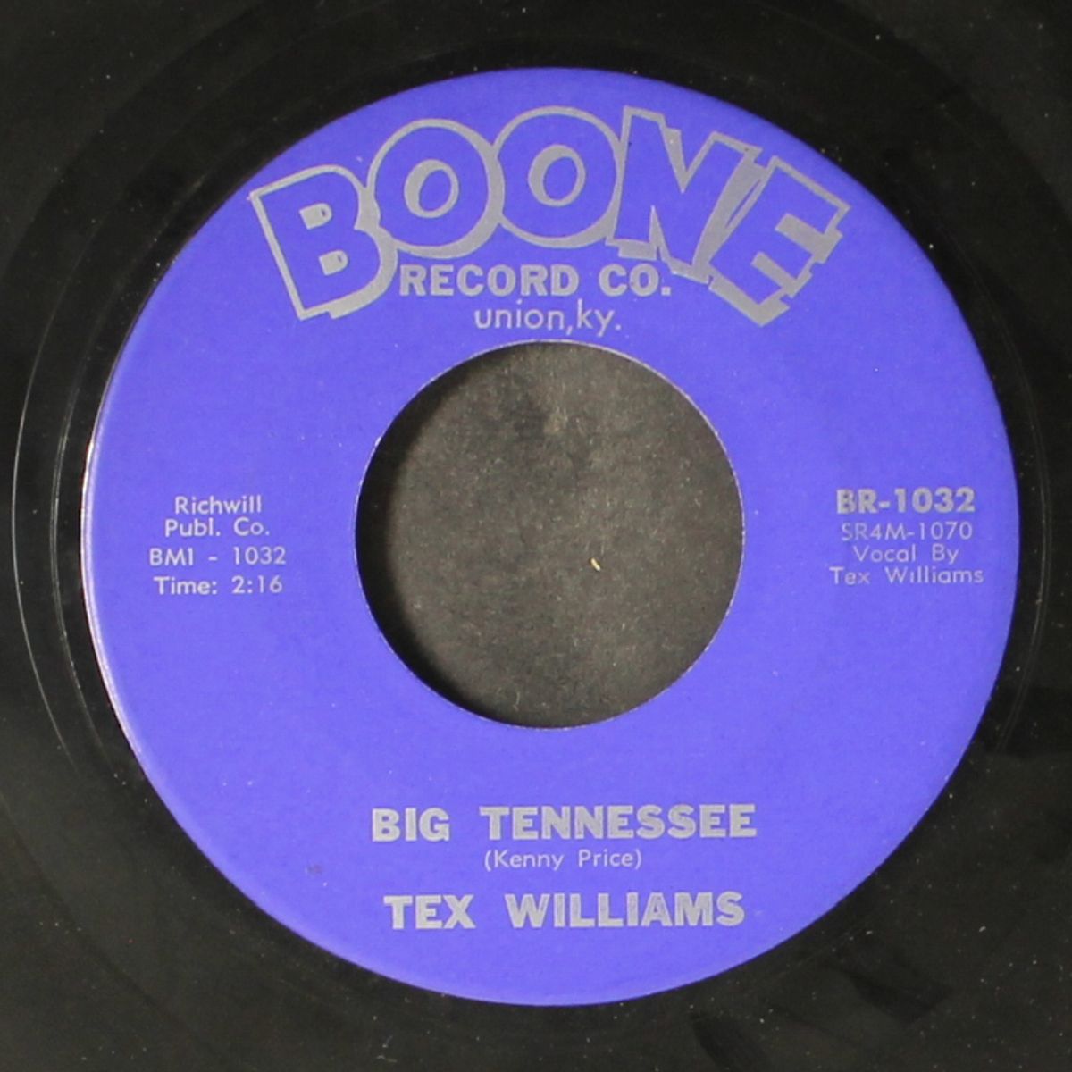 big tennessee / my last two tens by TEX WILLIAMS