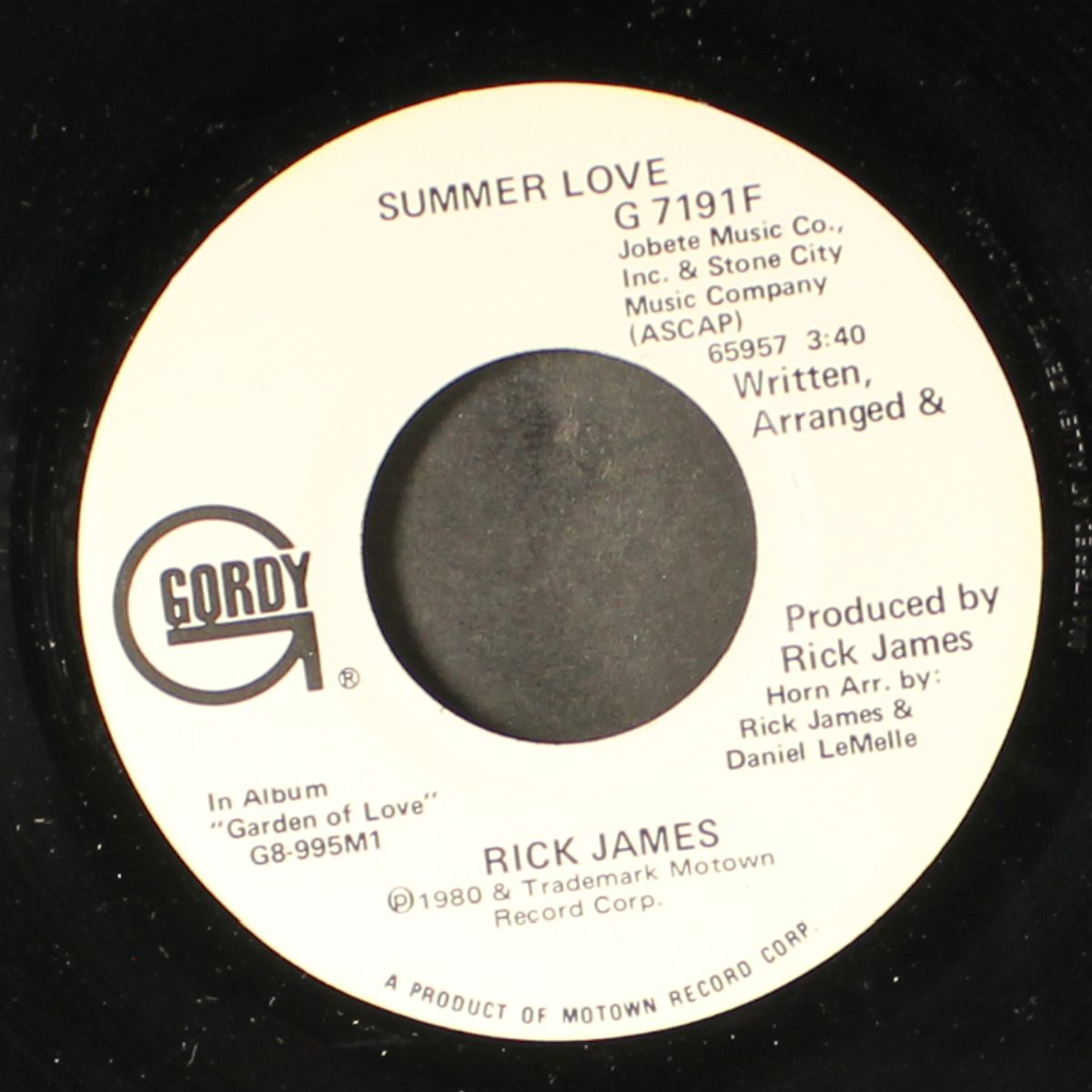 summer love / same by RICK JAMES