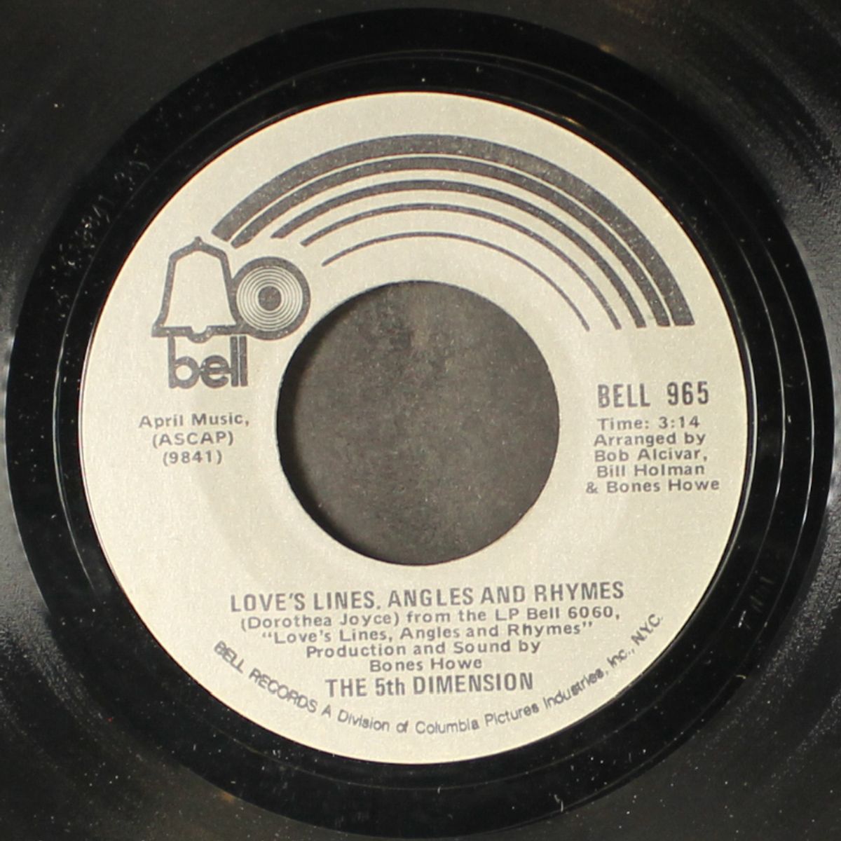 love's lines angles and rhymes by FIFTH DIMENSION