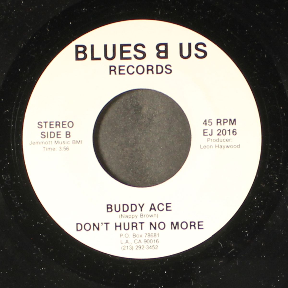 love of mine / don't hurt no more by BUDDY ACE