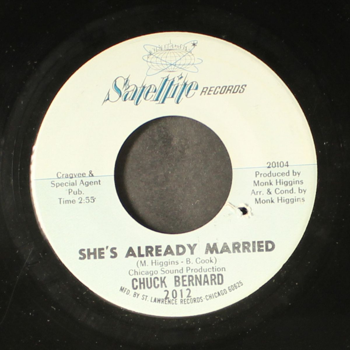 my baby / she's already married by CHUCK BERNARD