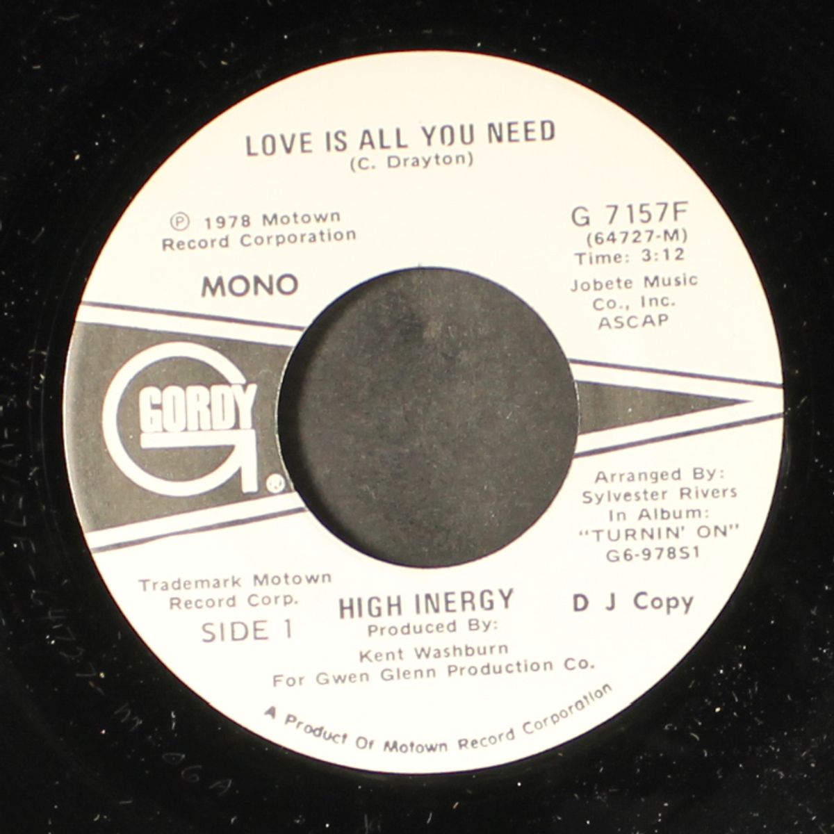 love is all you need / mono by HIGH INERGY