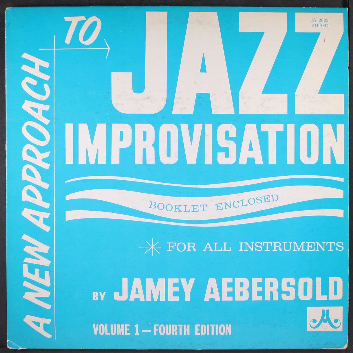 jazz improvisation, vol. 1 - fourth edition by JAMEY AEBERSOLD