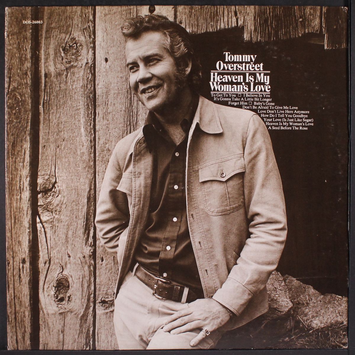 heaven is my woman's love by TOMMY OVERSTREET